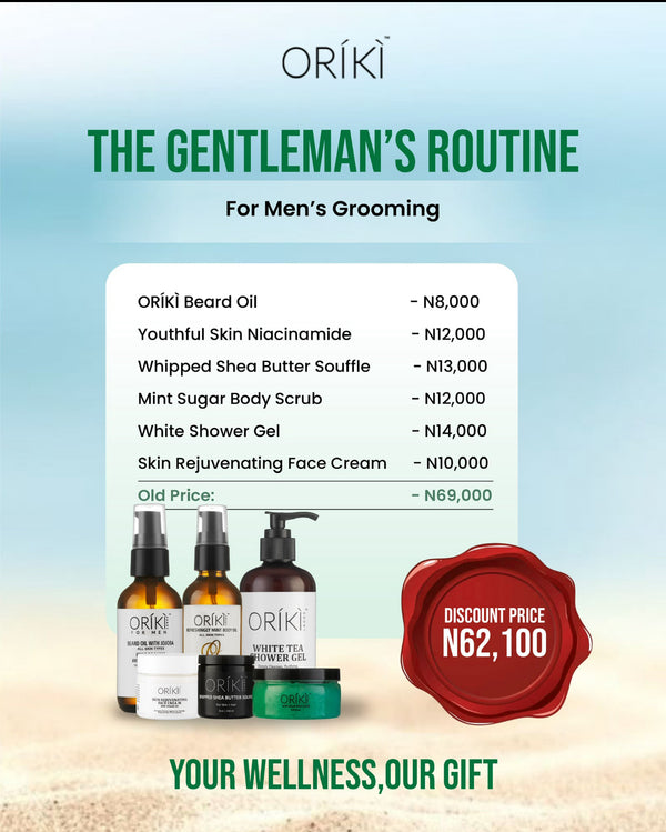 "The Gentleman’s Routine" For: Men’s Grooming